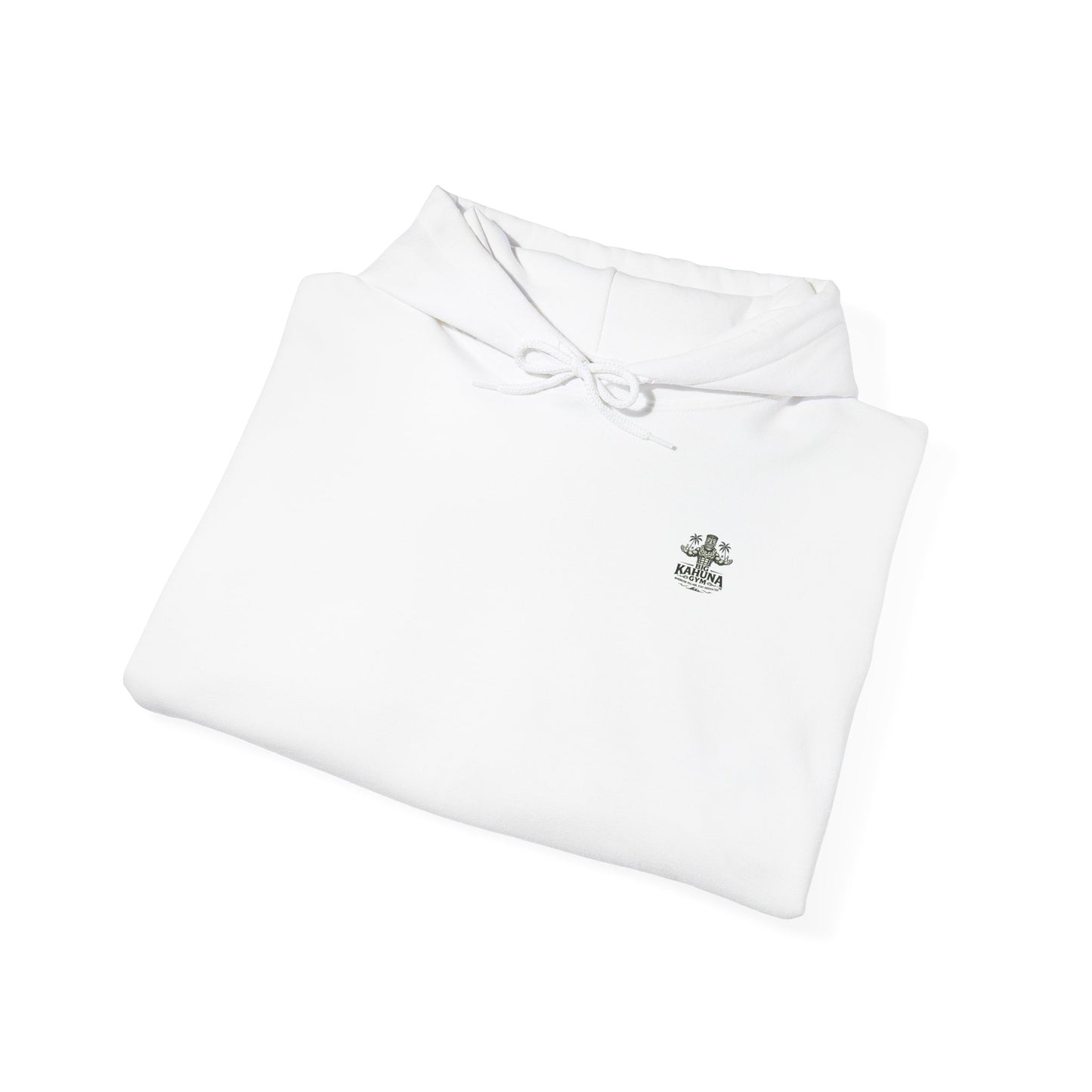 Big Kahuna Gym Hoodie White— Cozy Beach & Post-Workout Sweatshirt