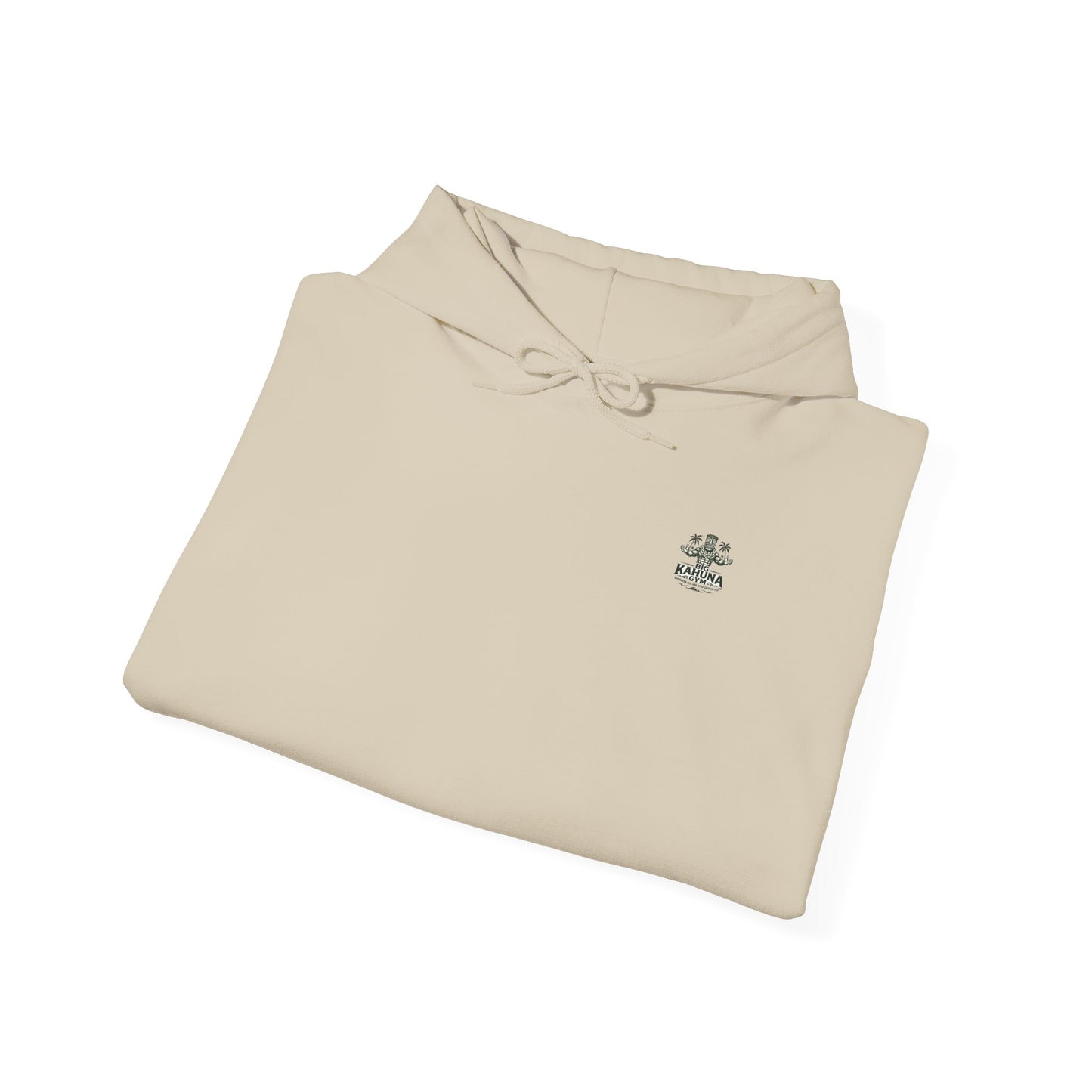 Big Kahuna Gym Hoodie Sand — Cozy Beach & Post-Workout Sweatshirt