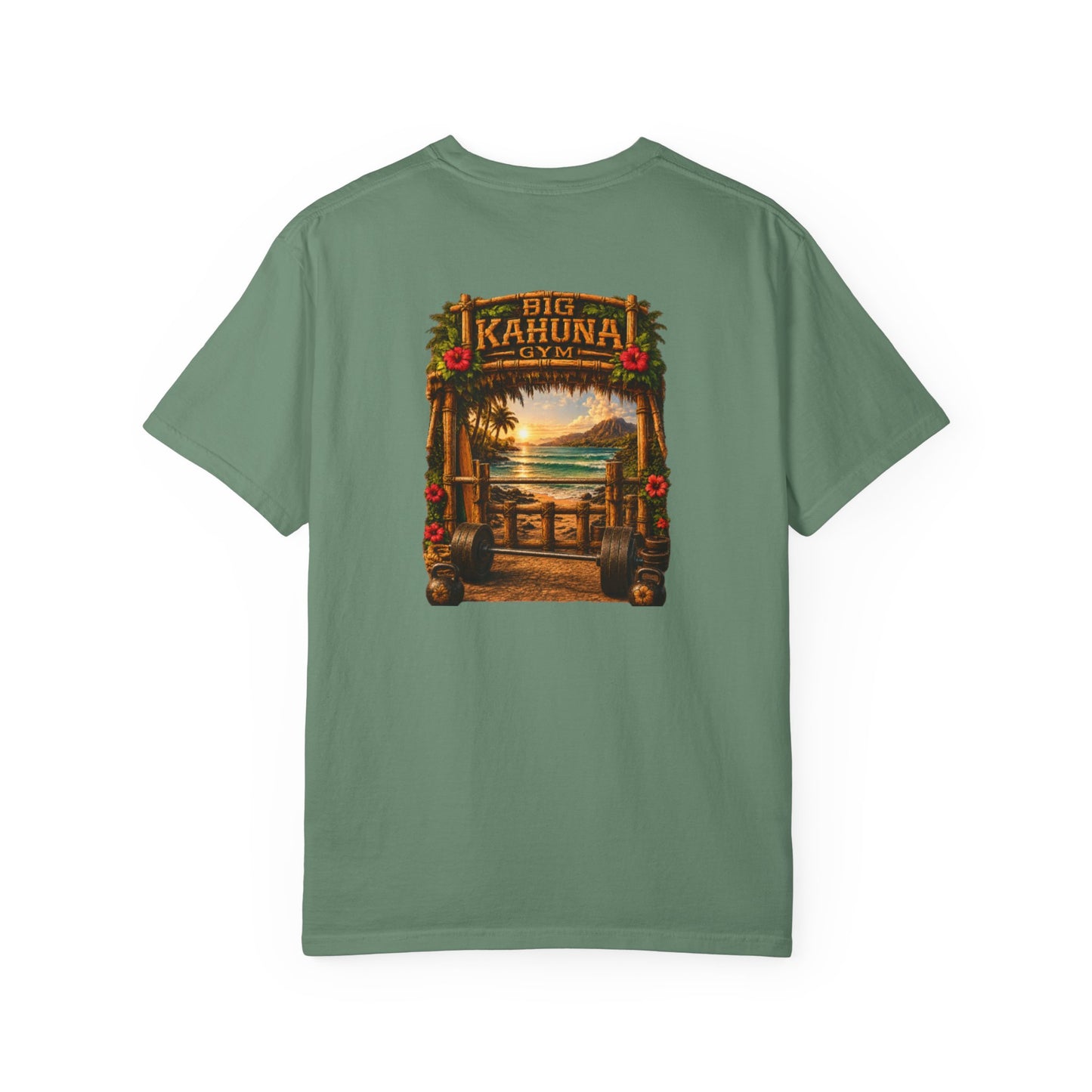 Tropical Gym Vibes T-Shirt — "The Gym Is Calling"