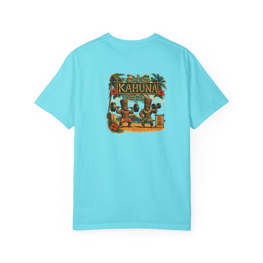 Weightlifting Tiki Beach T-Shirt — Show Your Guns Gym & Casual Tee