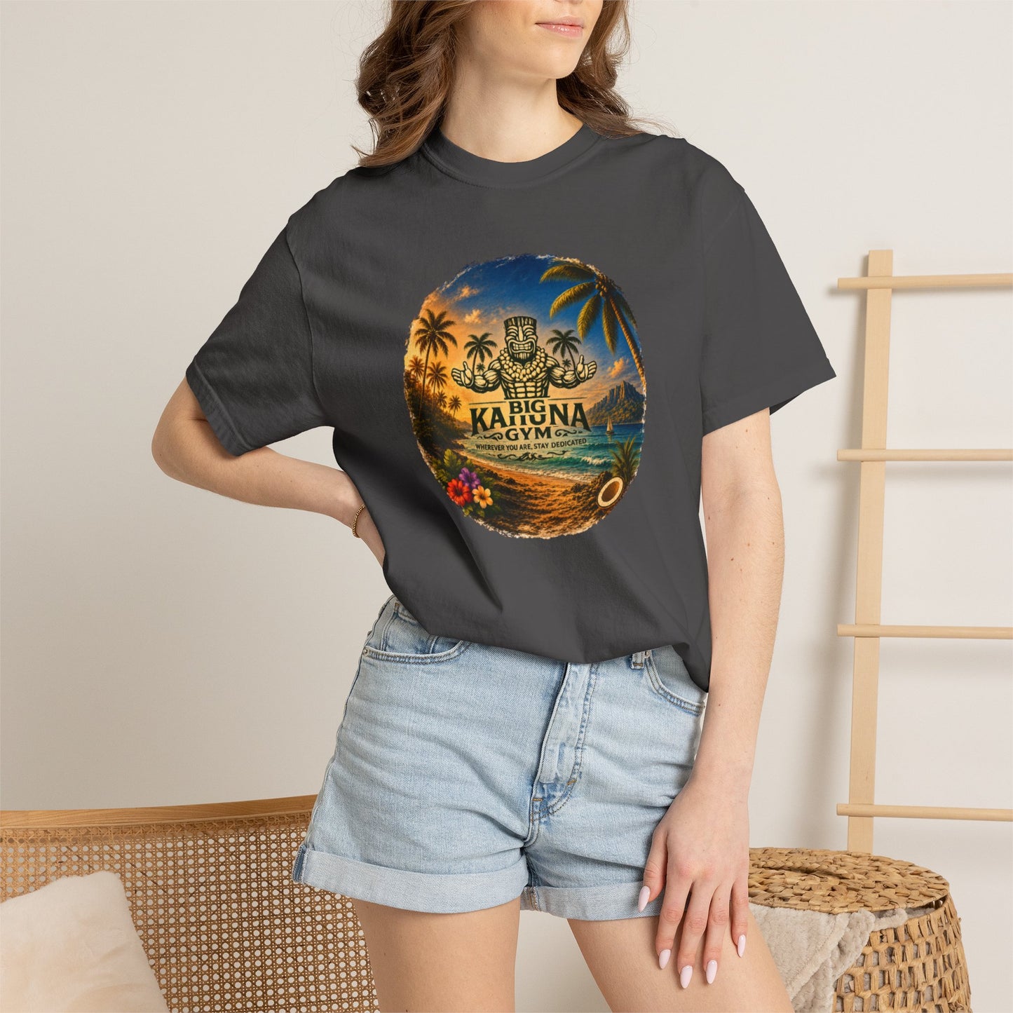 Big Kahuna Gym Island T-Shirt — Front Logo Tee