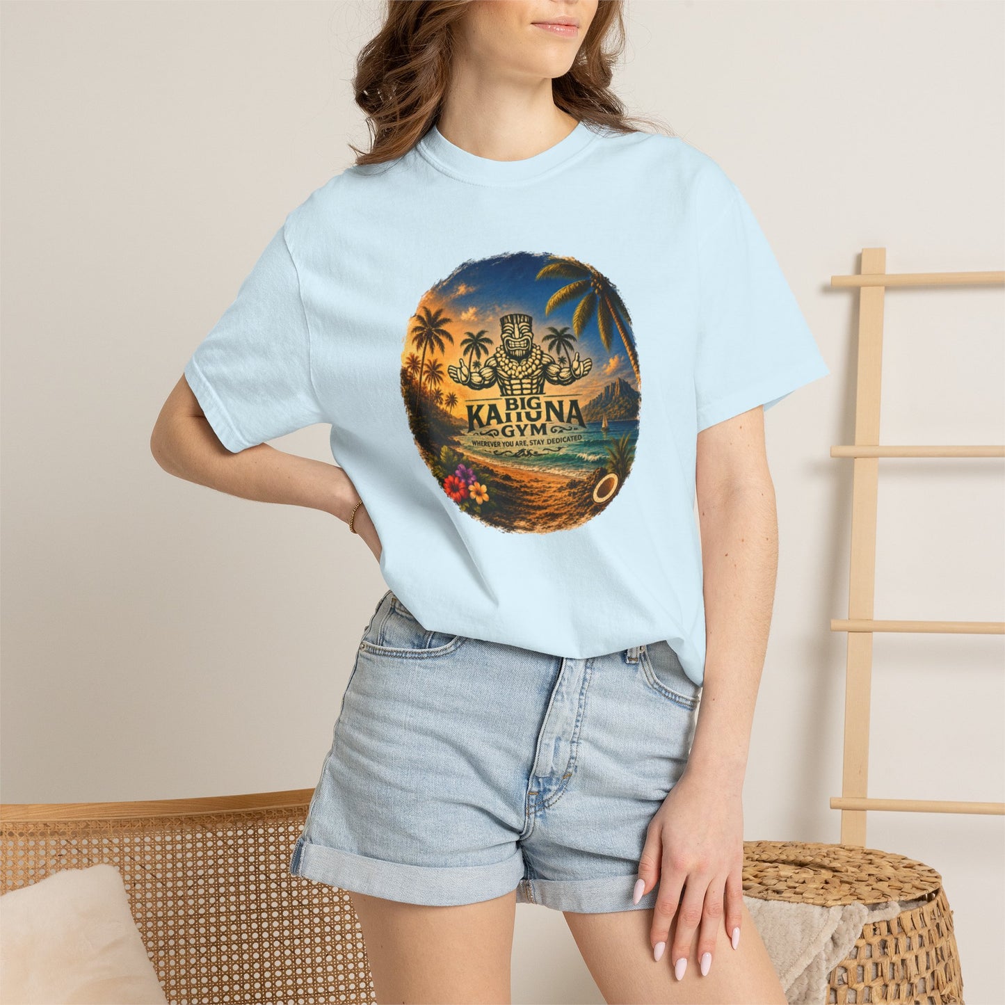 Big Kahuna Gym Island T-Shirt — Front Logo Tee