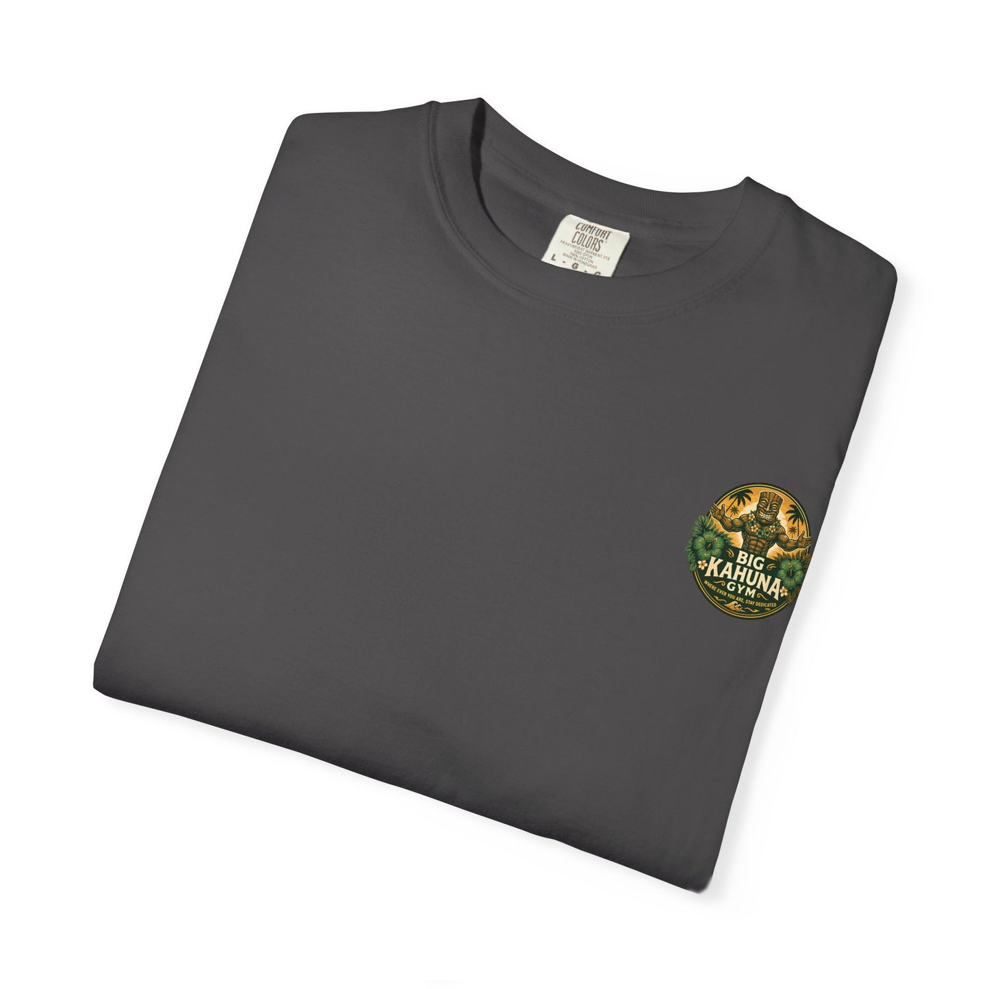 Big Kahuna Gym Beach Logo T-Shirt — Gym & Coffee Shop Casual