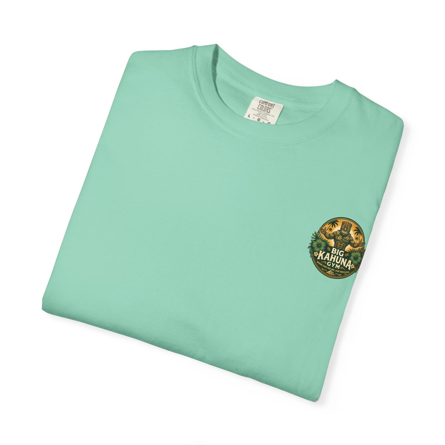 Big Kahuna Gym Beach Logo T-Shirt — Gym & Coffee Shop Casual