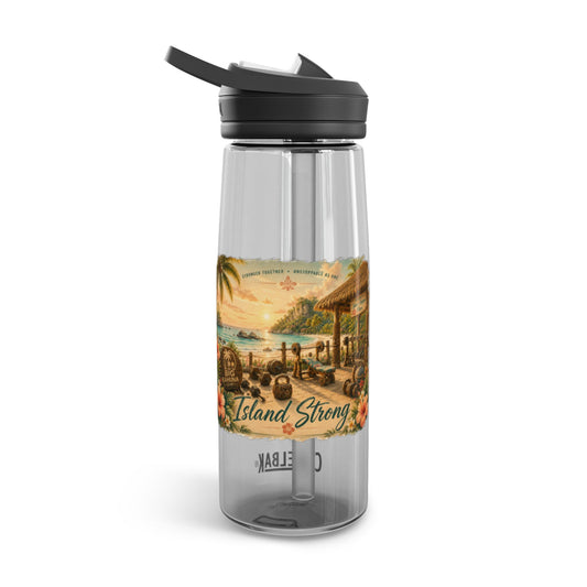 Big Kahuna Gym Water Bottle — Island Strong CamelBak Eddy 20/25oz