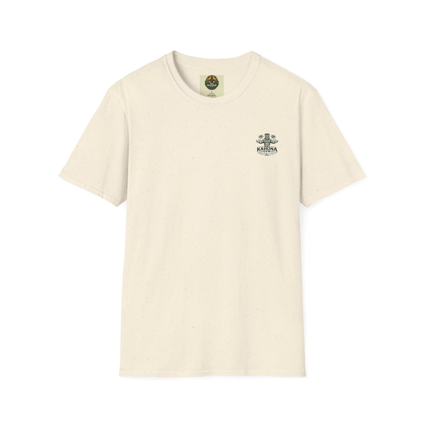 Tropical Runner T-Shirt--  Natural   — Paradise Workout Scene