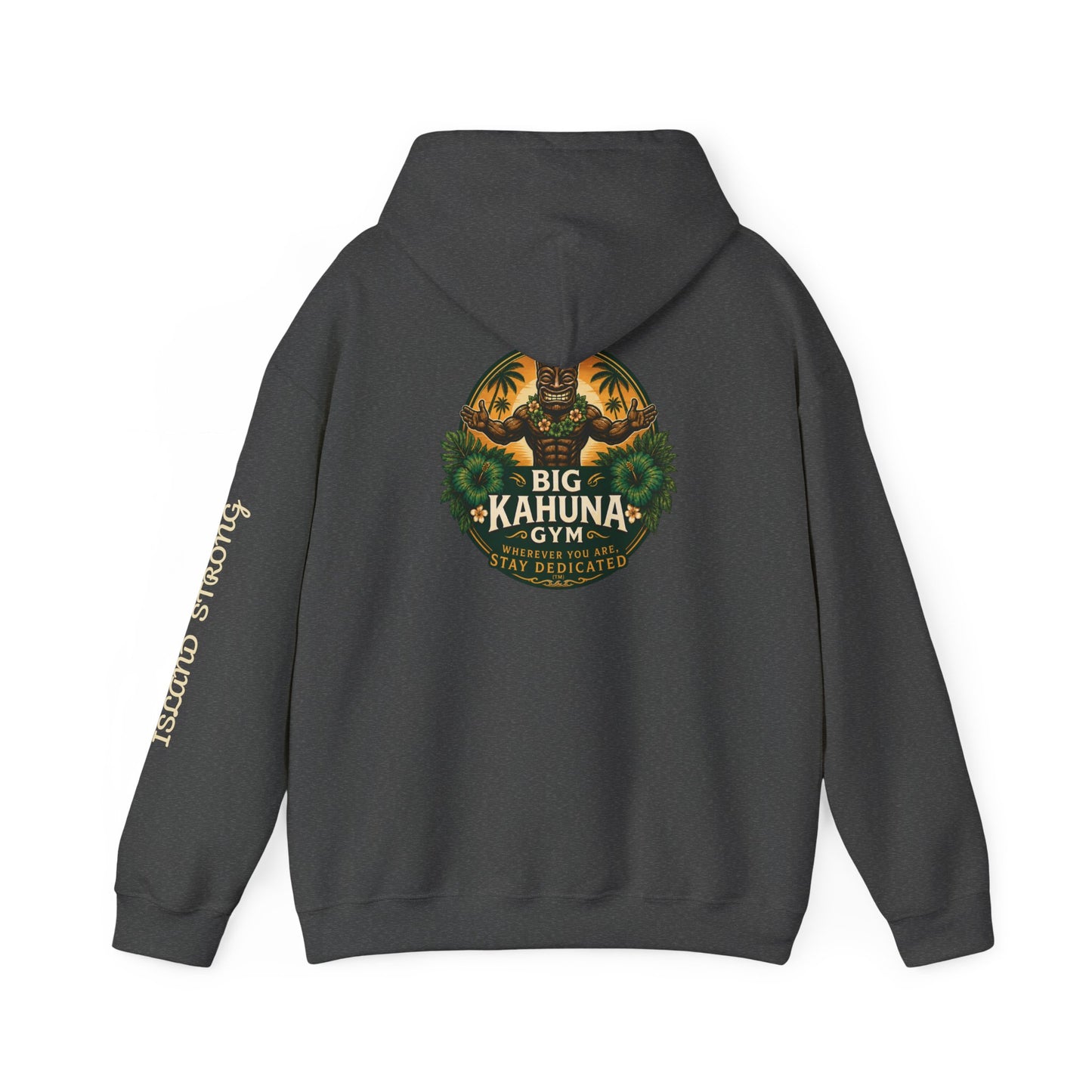 Copy of Big Kahuna Gym Hoodie   Dark Hether— Cozy Beach & Post-Workout Sweatshirt