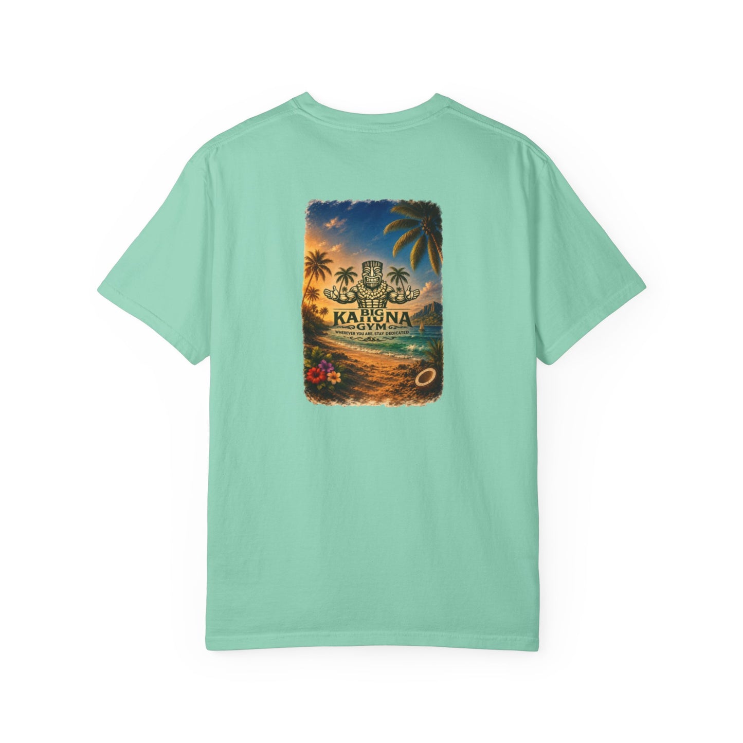 Copy of Big Kahuna Gym Beach Logo T-Shirt  Island Reef — Gym & Coffee Shop Casual