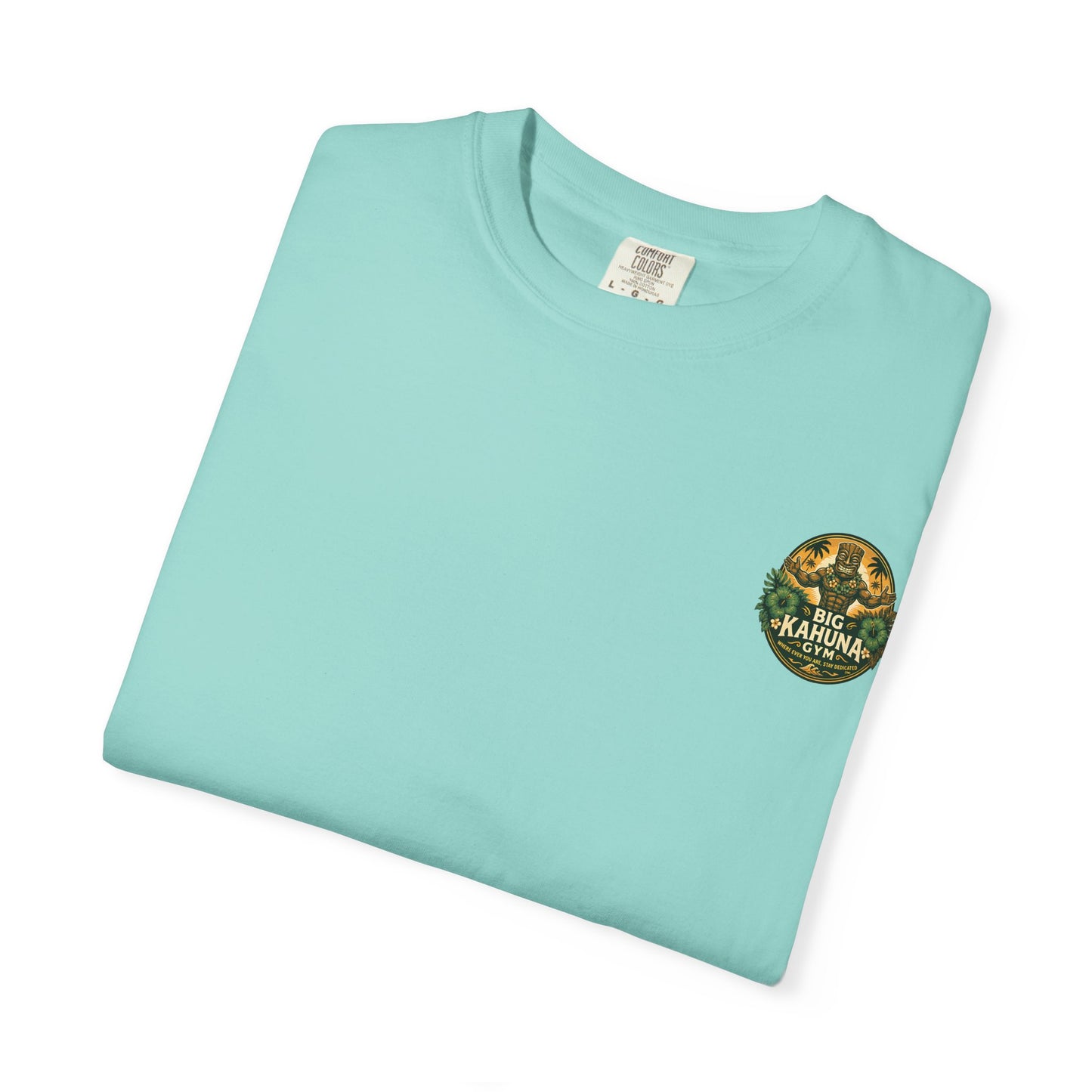 Big Kahuna Gym Beach Logo T-Shirt — Gym & Coffee Shop Casual