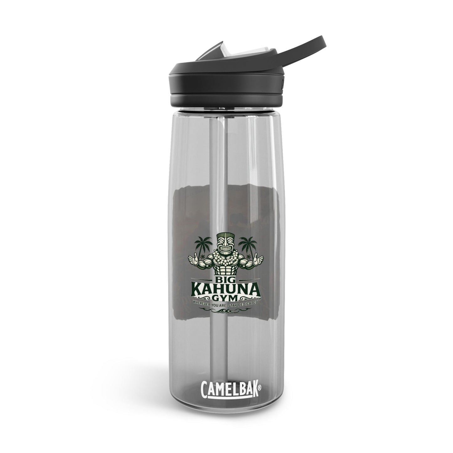 Water Bottle - Tropical 'Big Kahuna Gym Island Strong Runner' CamelBak Eddy® 20/25oz