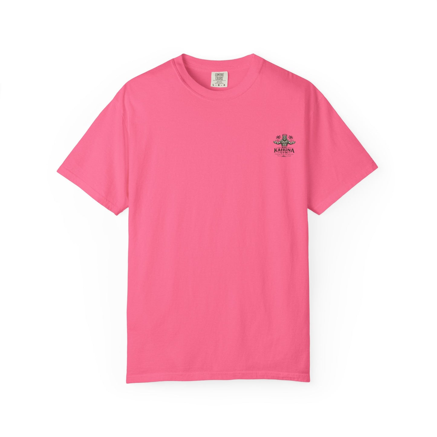 Island Time Yoga T-Shirt — "Big Kahuna" Gym Style, Relaxed Vibe