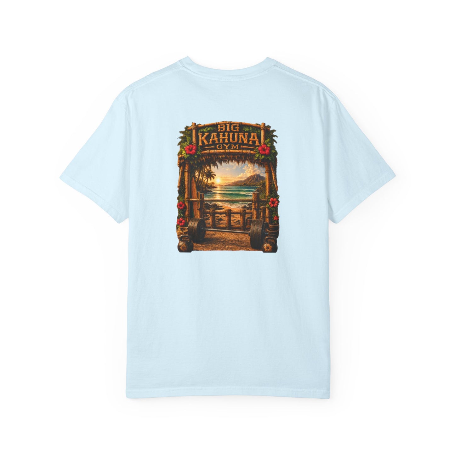 Tropical Gym Vibes T-Shirt — "The Gym Is Calling"