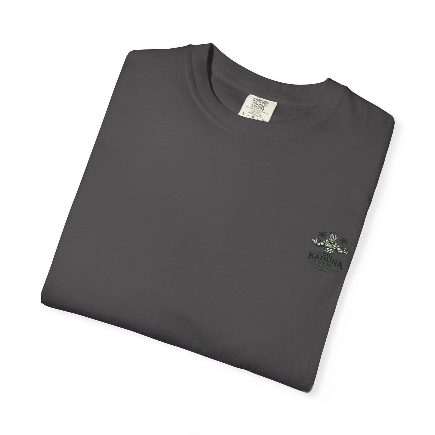 Big Kahuna Gym Logo T-Shirt — Graphite | Signature Gym Vibe