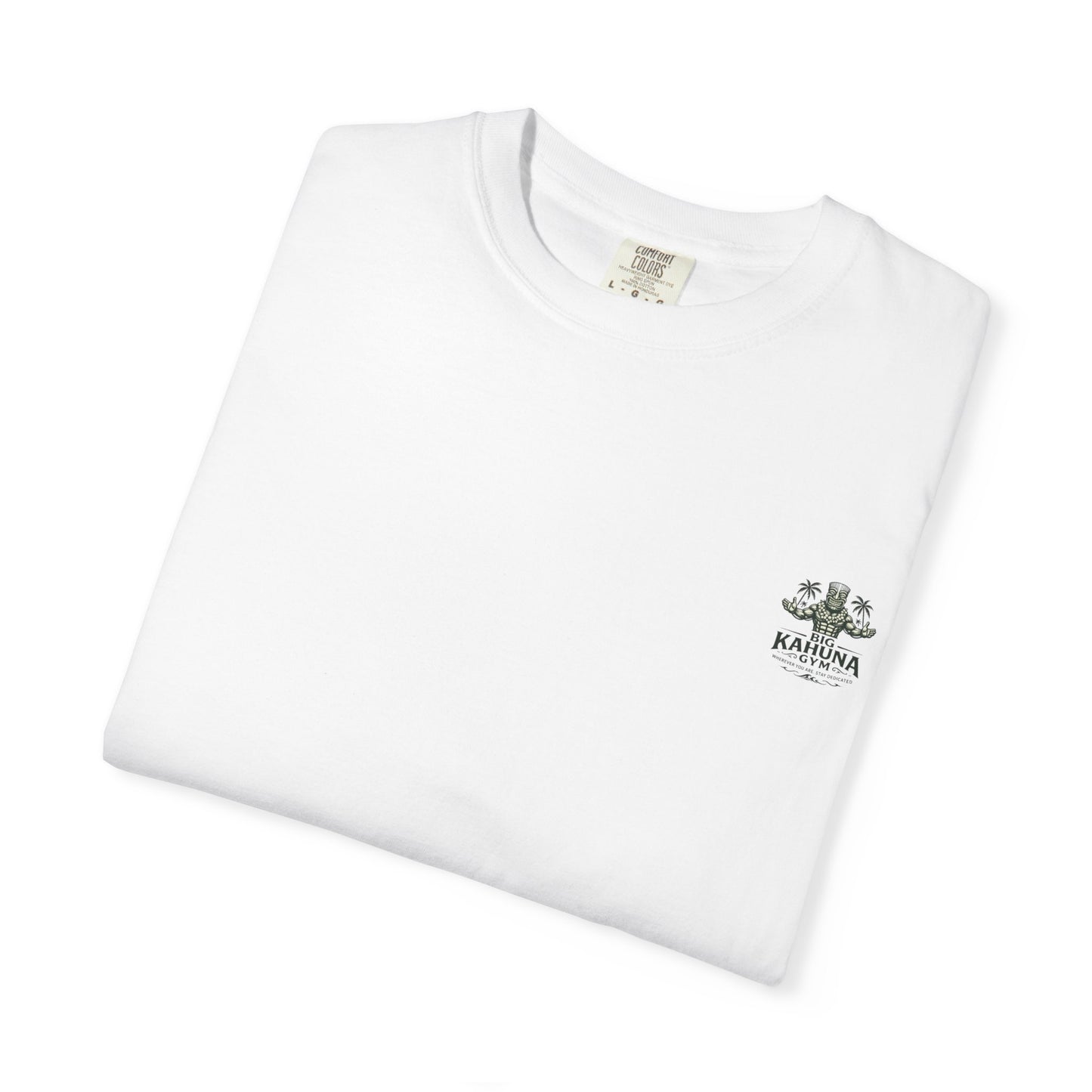 Island Time Yoga T-Shirt — "Big Kahuna" Gym Style, Relaxed Vibe