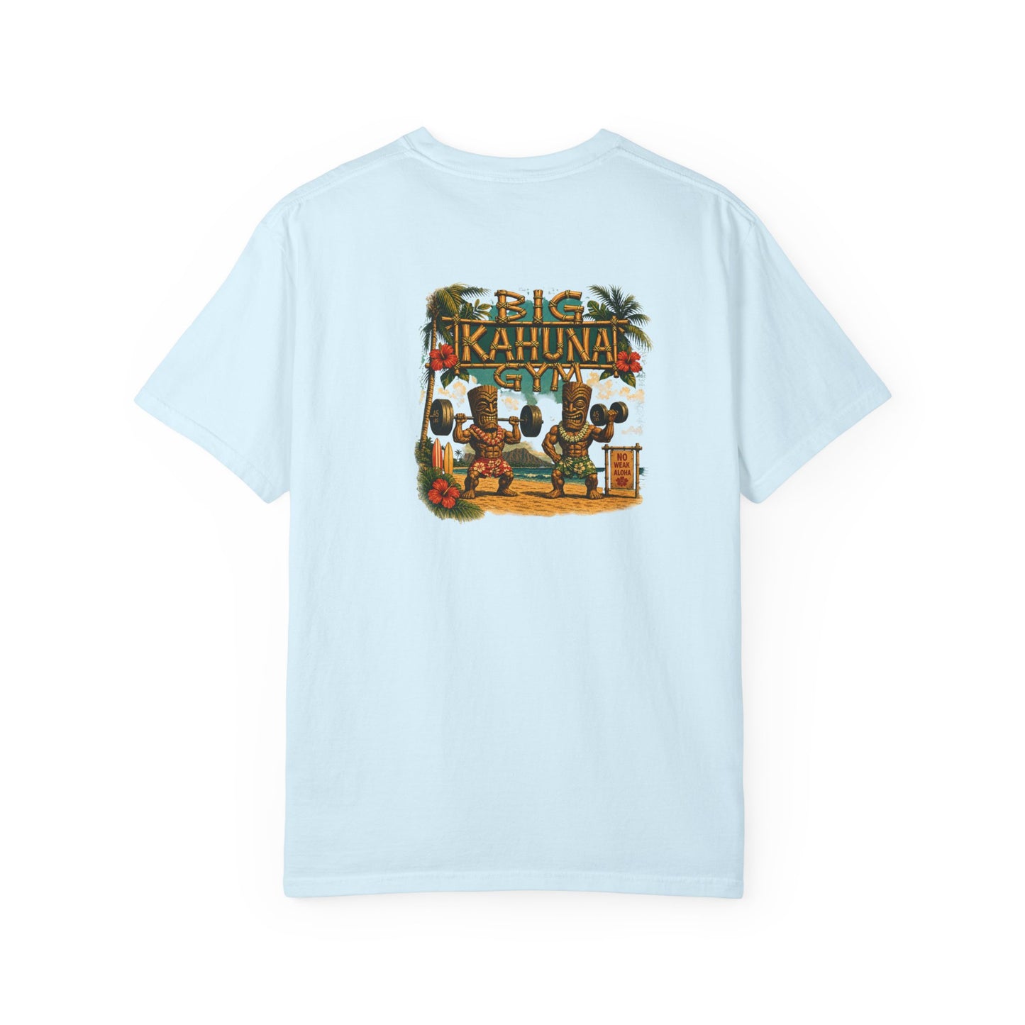 Weightlifting Tiki Beach T-Shirt — Show Your Guns Gym & Casual Tee