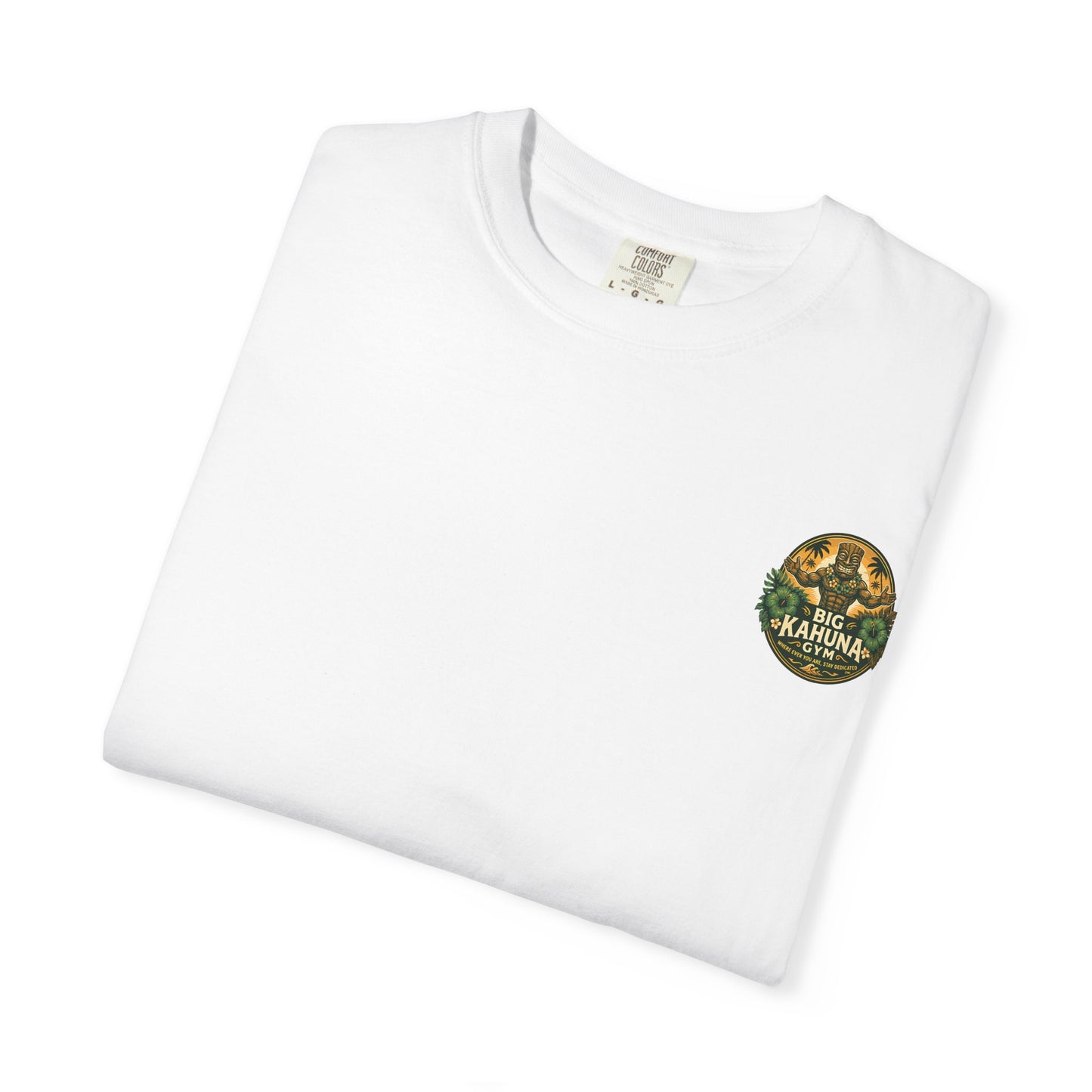 Big Kahuna Gym Beach Logo T-Shirt — Gym & Coffee Shop Casual