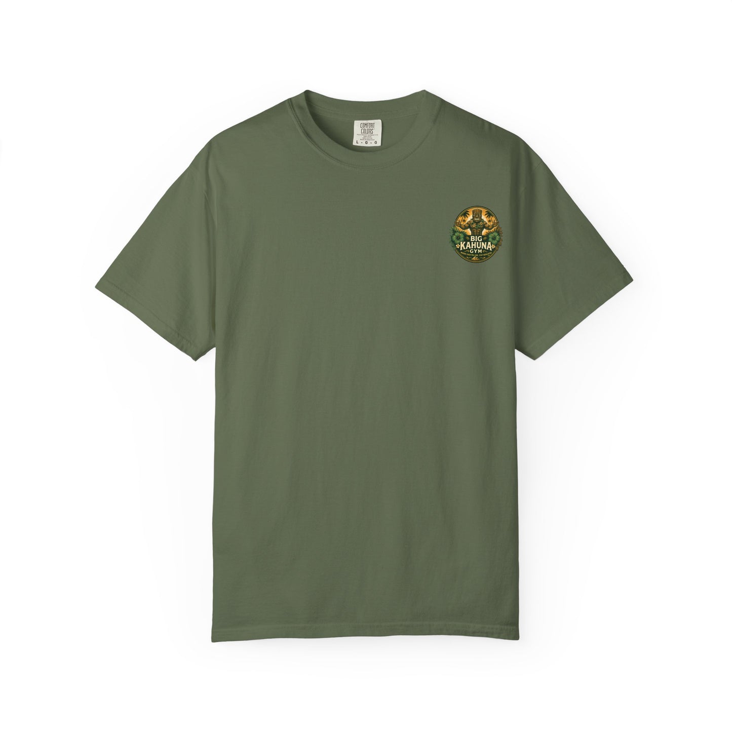 Big Kahuna Gym Beach Logo T-Shirt — Gym & Coffee Shop Casual