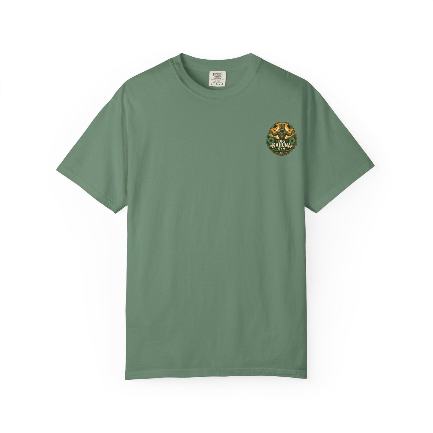 Big Kahuna Gym Beach Logo T-Shirt — Gym & Coffee Shop Casual