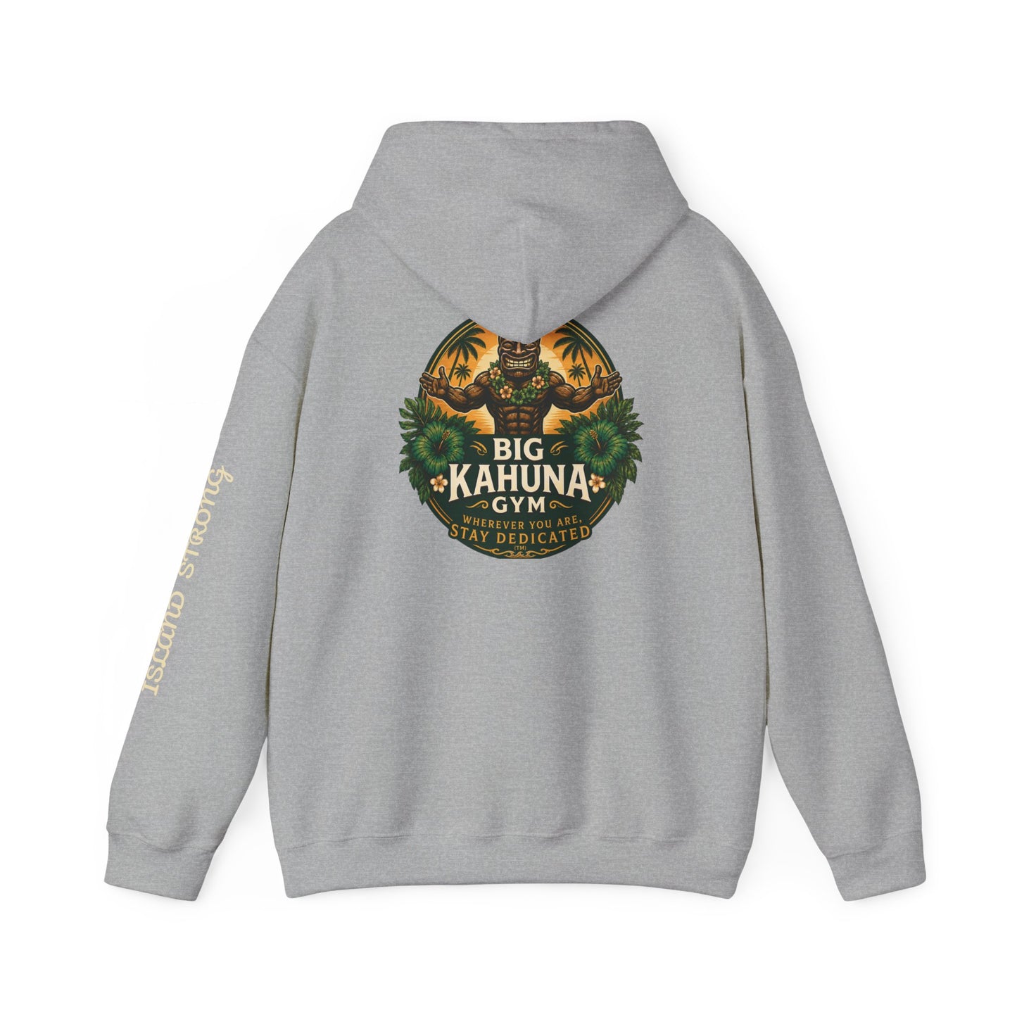 Copy of Big Kahuna Gym Hoodie  Sports Gray — Cozy Beach & Post-Workout Sweatshirt