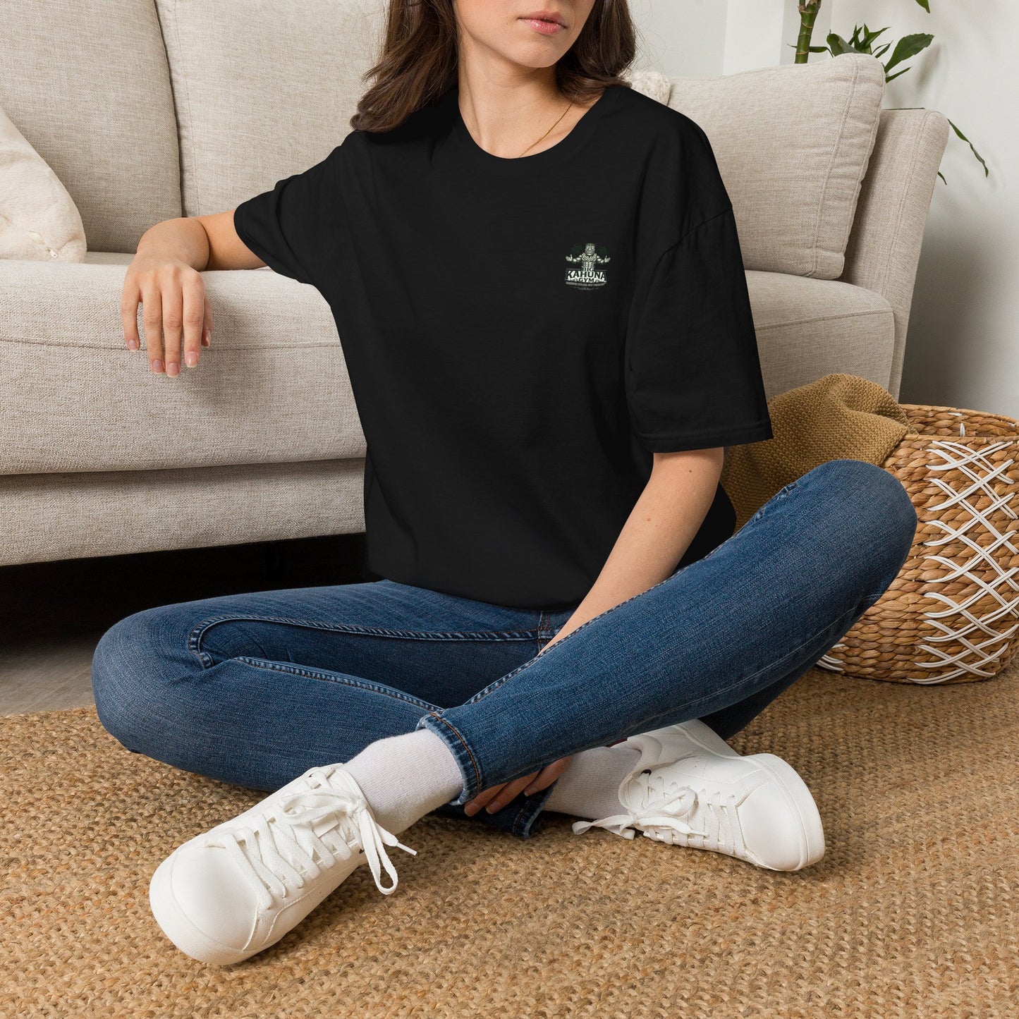 Tiki Beach Weightlifting T-Shirt —Black- Squat & Lift Gym Tee