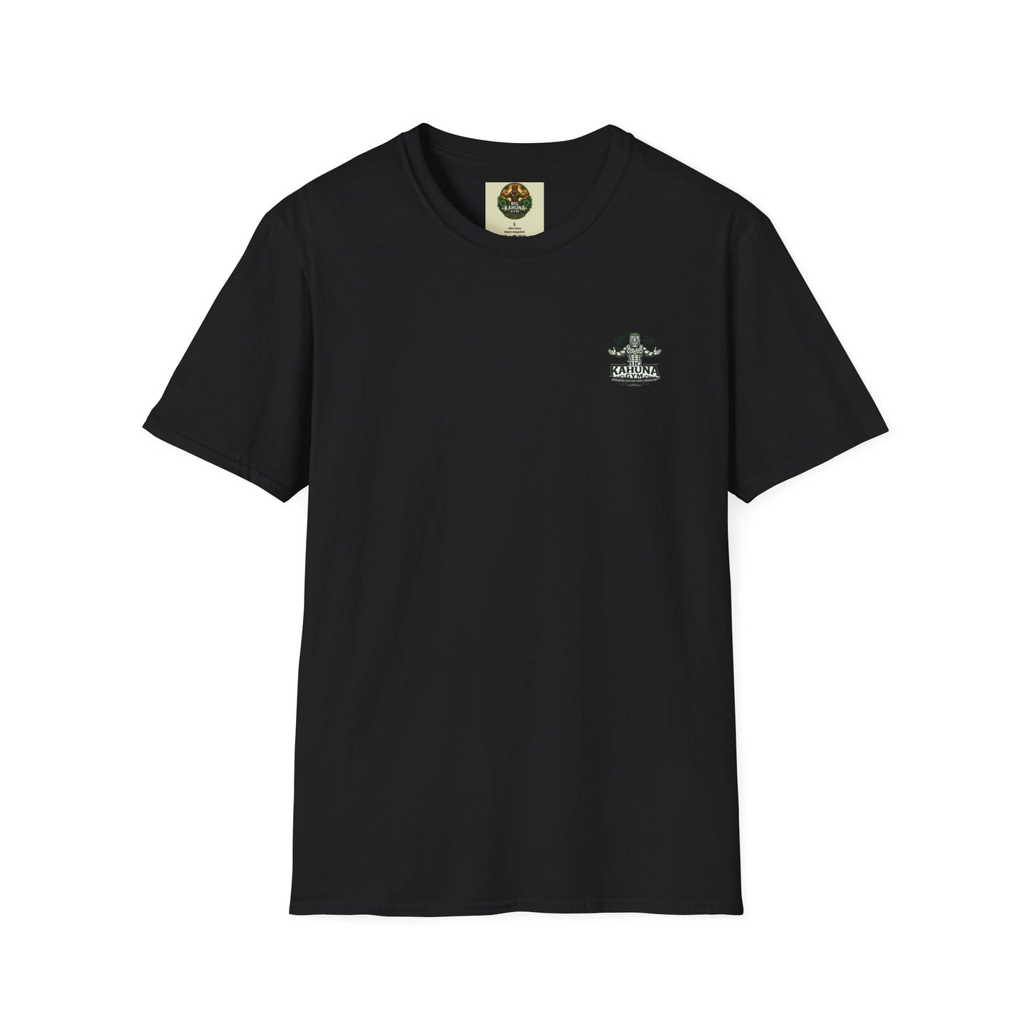 Tiki Beach Weightlifting T-Shirt —Black- Squat & Lift Gym Tee