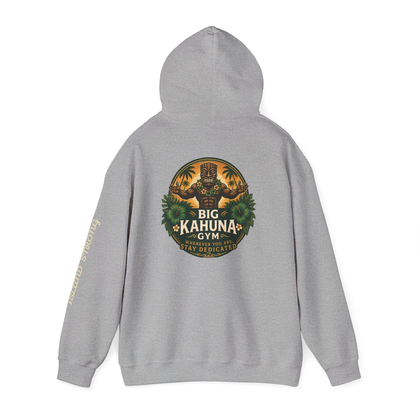 Copy of Big Kahuna Gym Hoodie  Sports Gray — Cozy Beach & Post-Workout Sweatshirt
