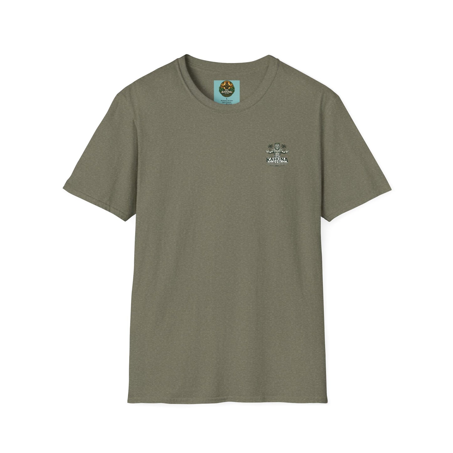Copy of Tropical Runner T-Shirt  Military Green— Paradise Workout Scene