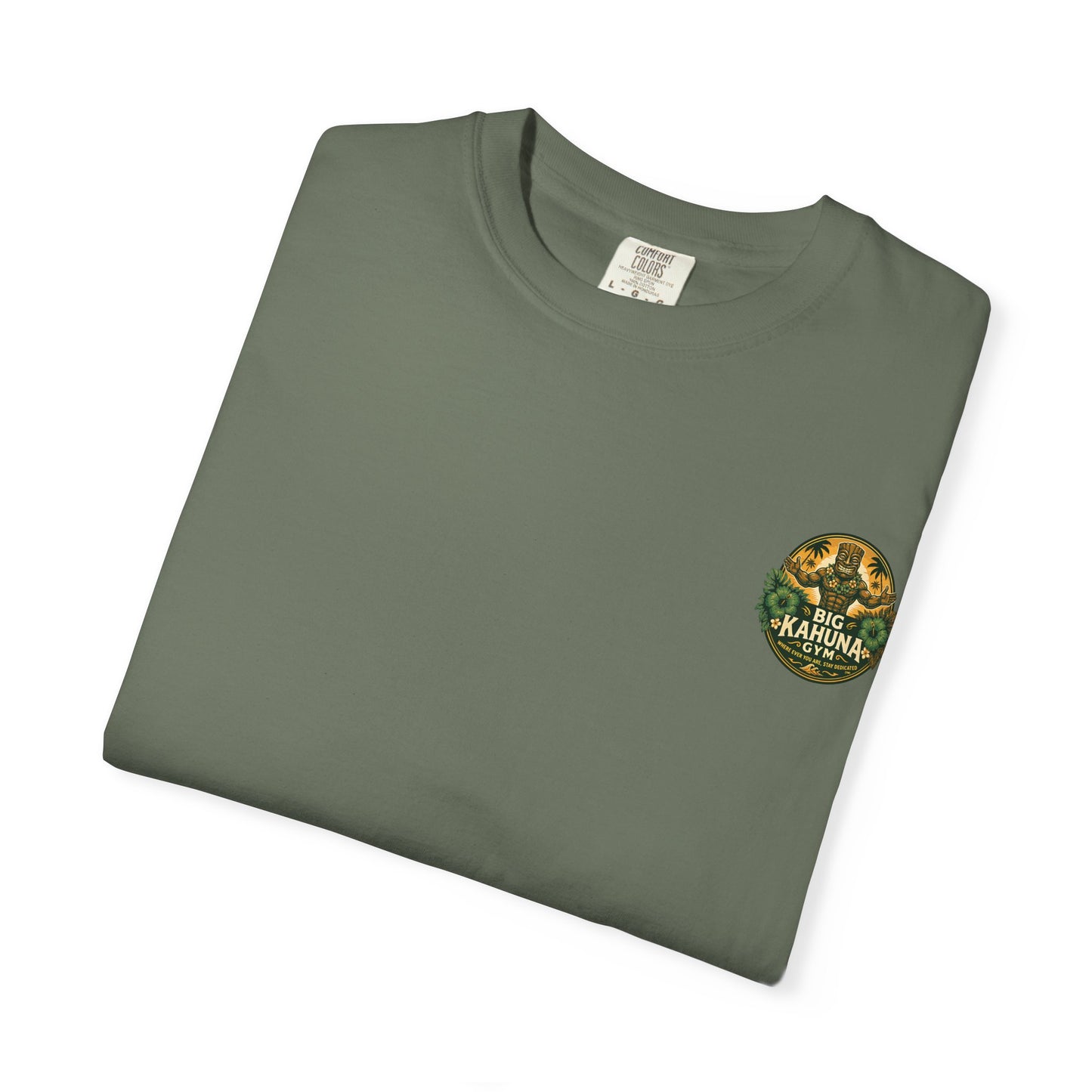 Big Kahuna Gym Beach Logo T-Shirt — Gym & Coffee Shop Casual