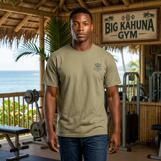 Big Kahuna Gym Running T-Shirt — Run the Islands