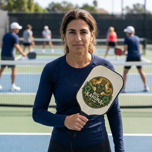 Big Kahuna Pickleball Set — Gym Logo Pickleball Kit