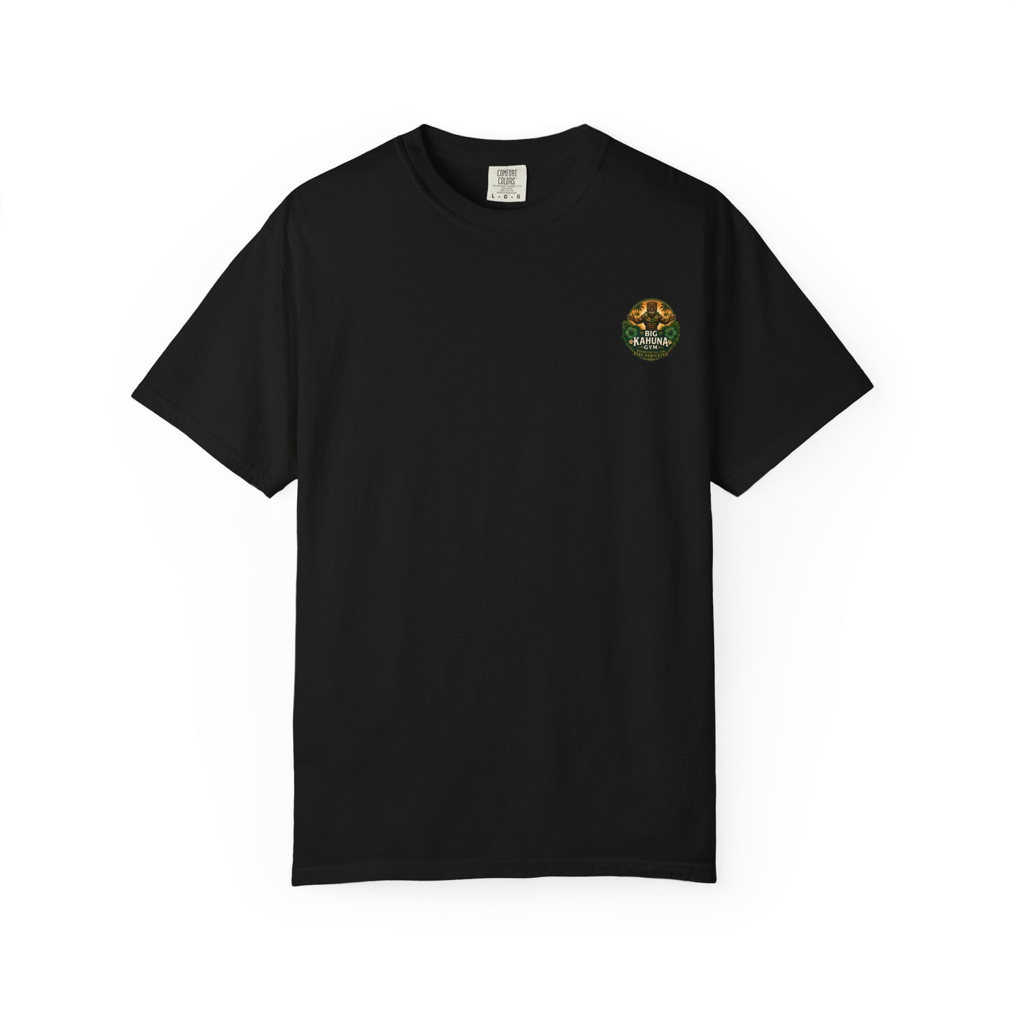Copy of Big Kahuna Gym Beach Logo T-Shirt  Black — Gym & Coffee Shop Casual