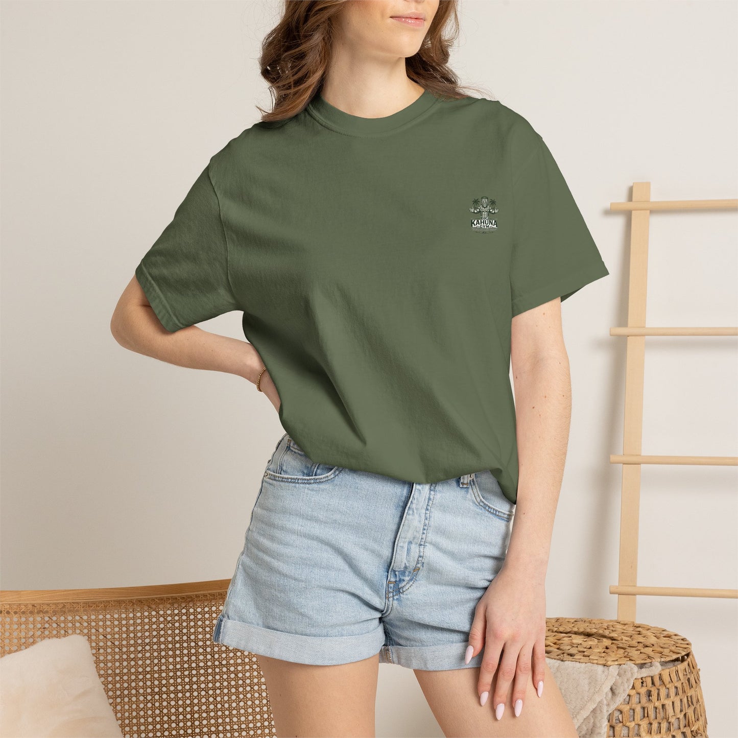 Weightlifting Tiki Beach T-Shirt — Show Your Guns Gym & Casual Tee