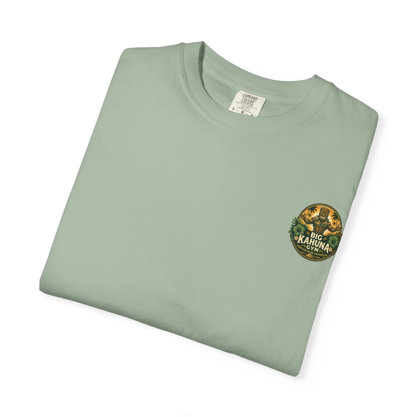 Big Kahuna Gym Beach Logo T-Shirt — Gym & Coffee Shop Casual