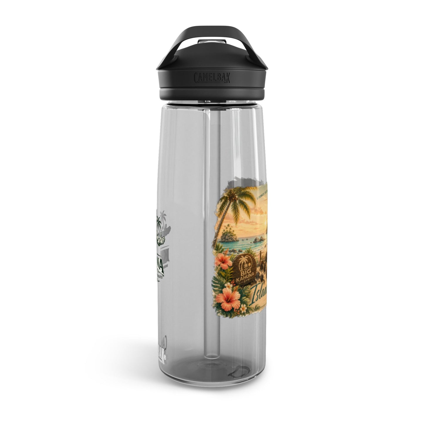 Big Kahuna Gym Water Bottle — Island Strong CamelBak Eddy 20/25oz