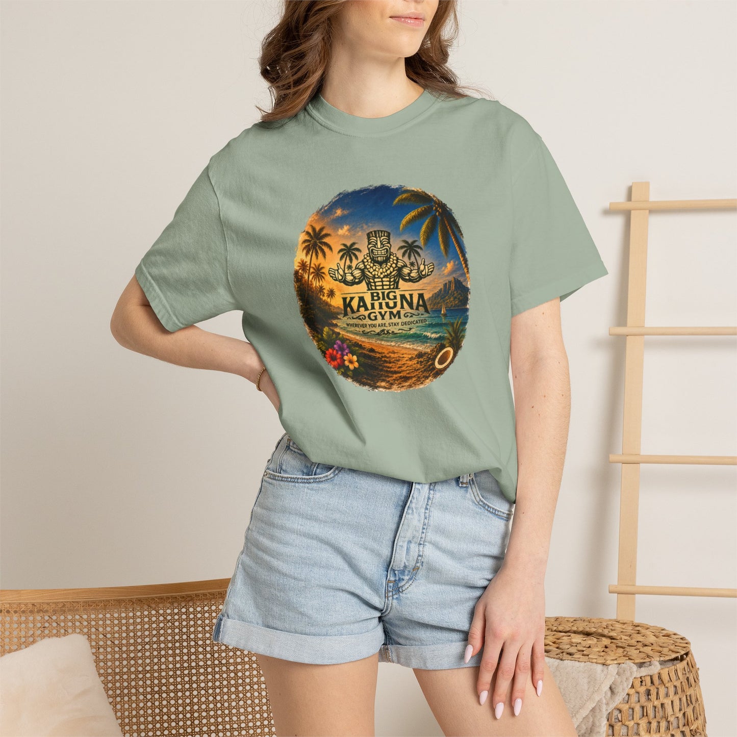 Big Kahuna Gym Island T-Shirt — Front Logo Tee
