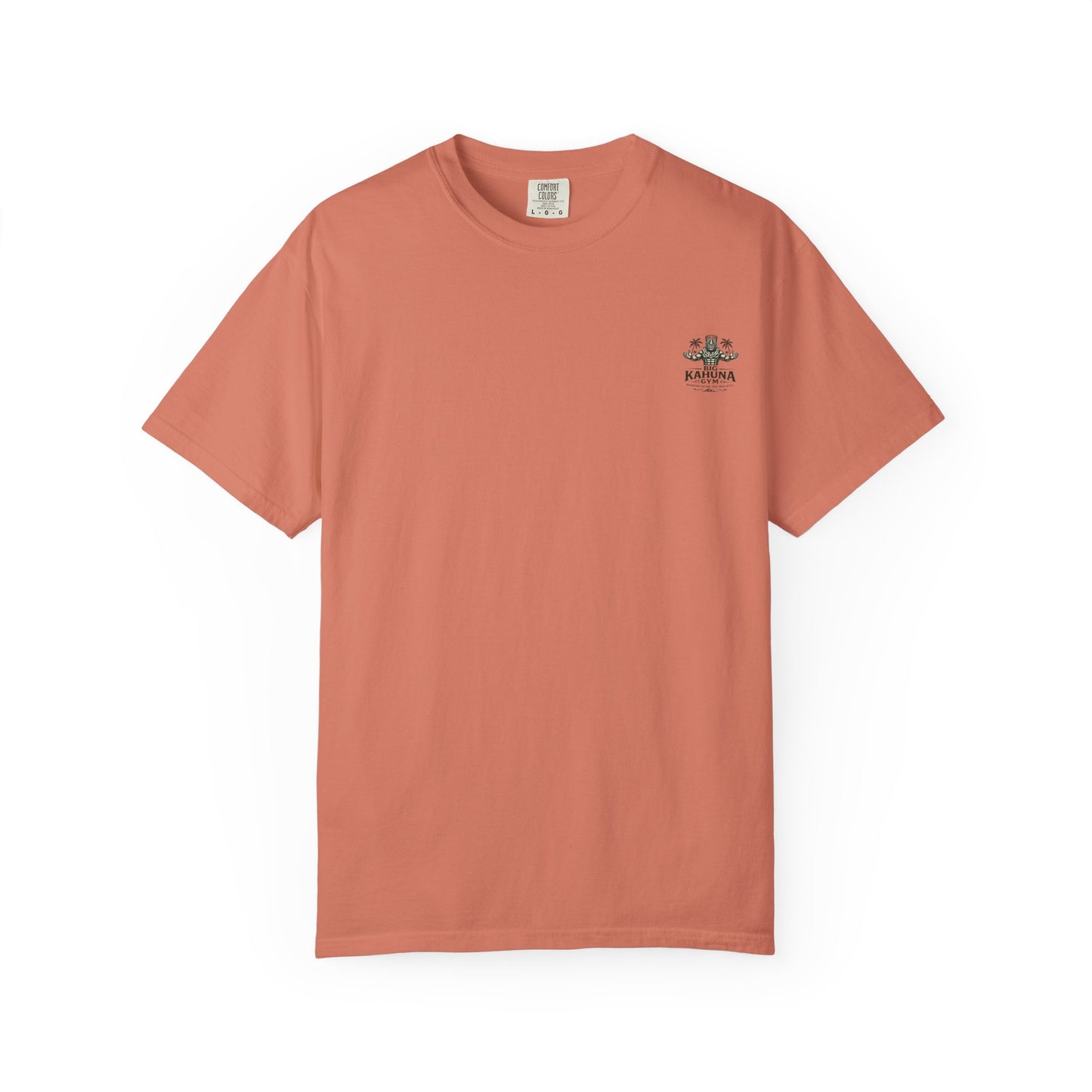 Island Time Yoga T-Shirt — "Big Kahuna" Gym Style, Relaxed Vibe