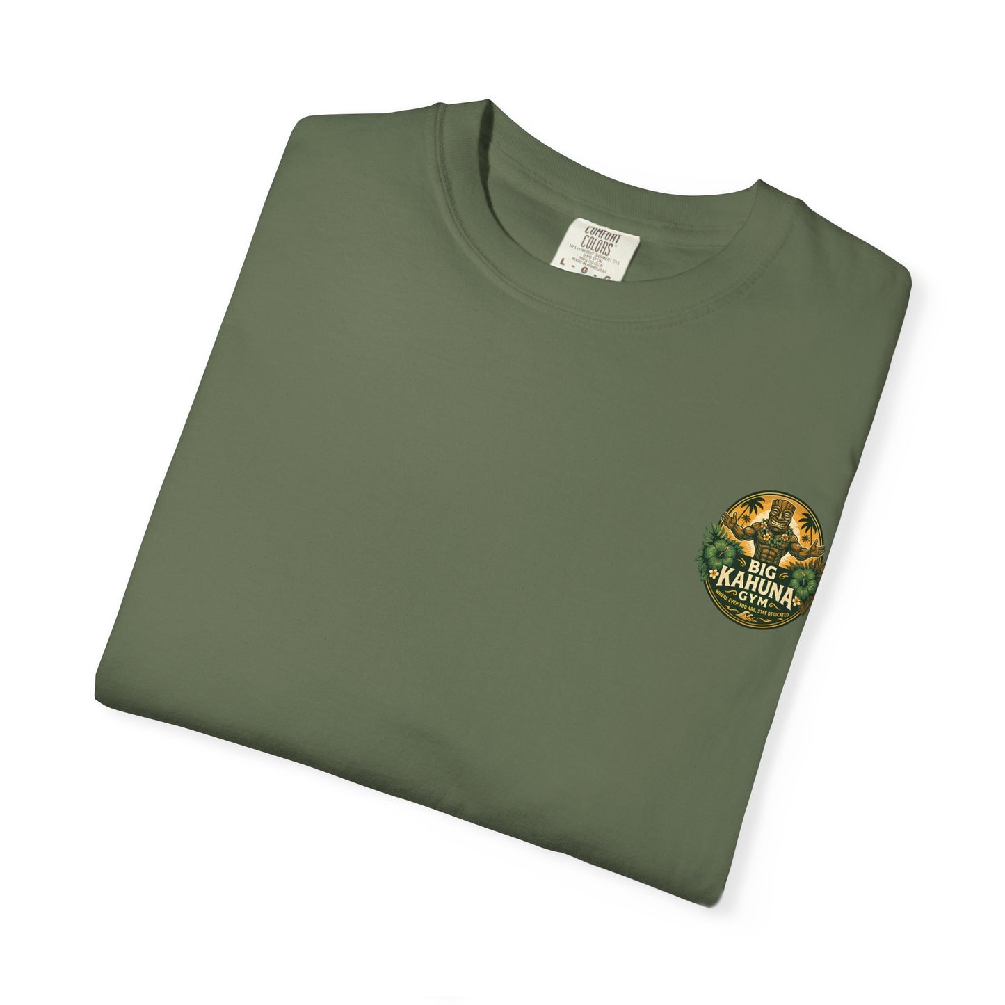 Big Kahuna Gym Beach Logo T-Shirt — Gym & Coffee Shop Casual