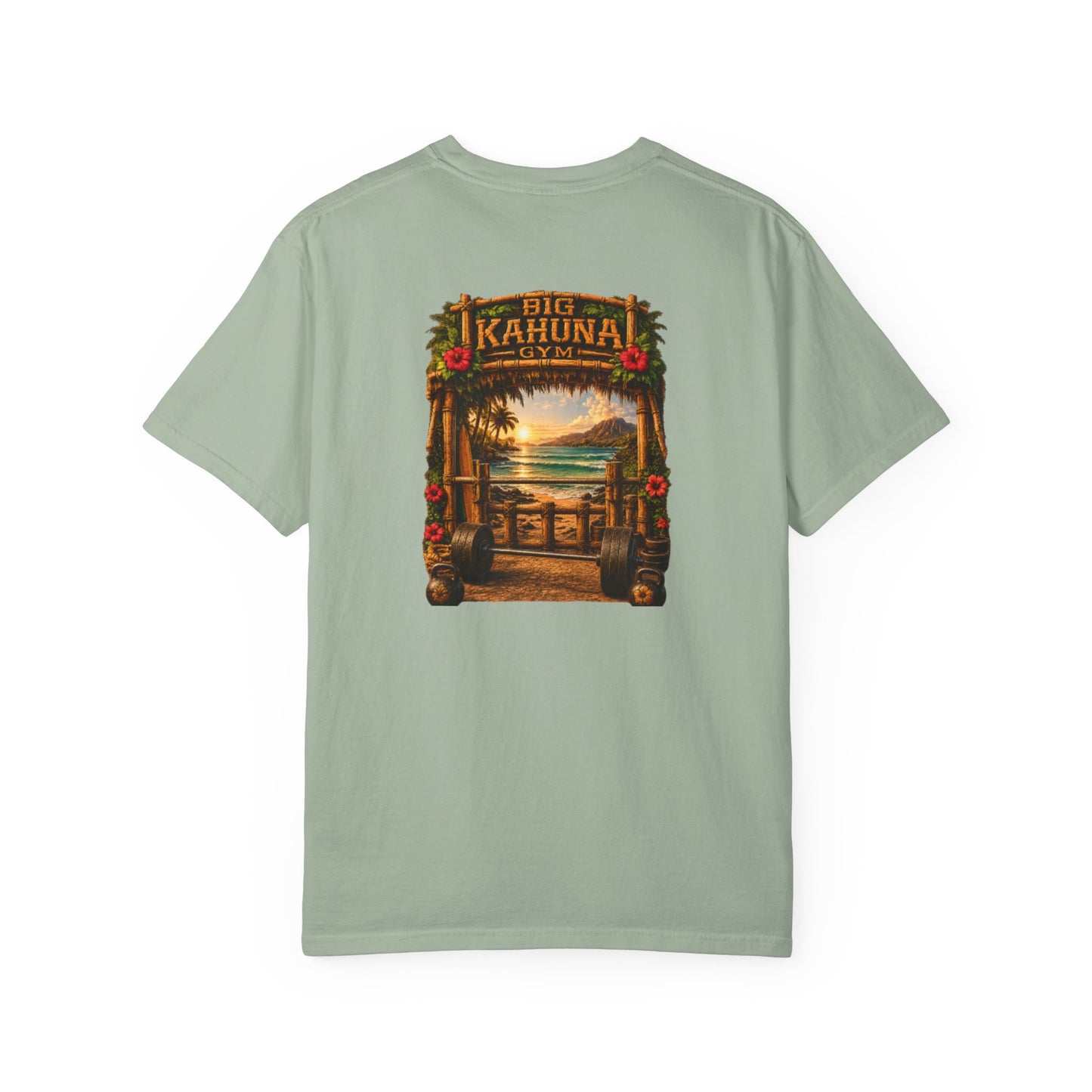 Tropical Gym Vibes T-Shirt — "The Gym Is Calling"