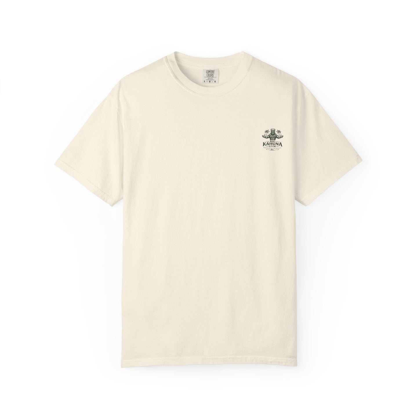 Island Time Yoga T-Shirt — "Big Kahuna" Gym Style, Relaxed Vibe