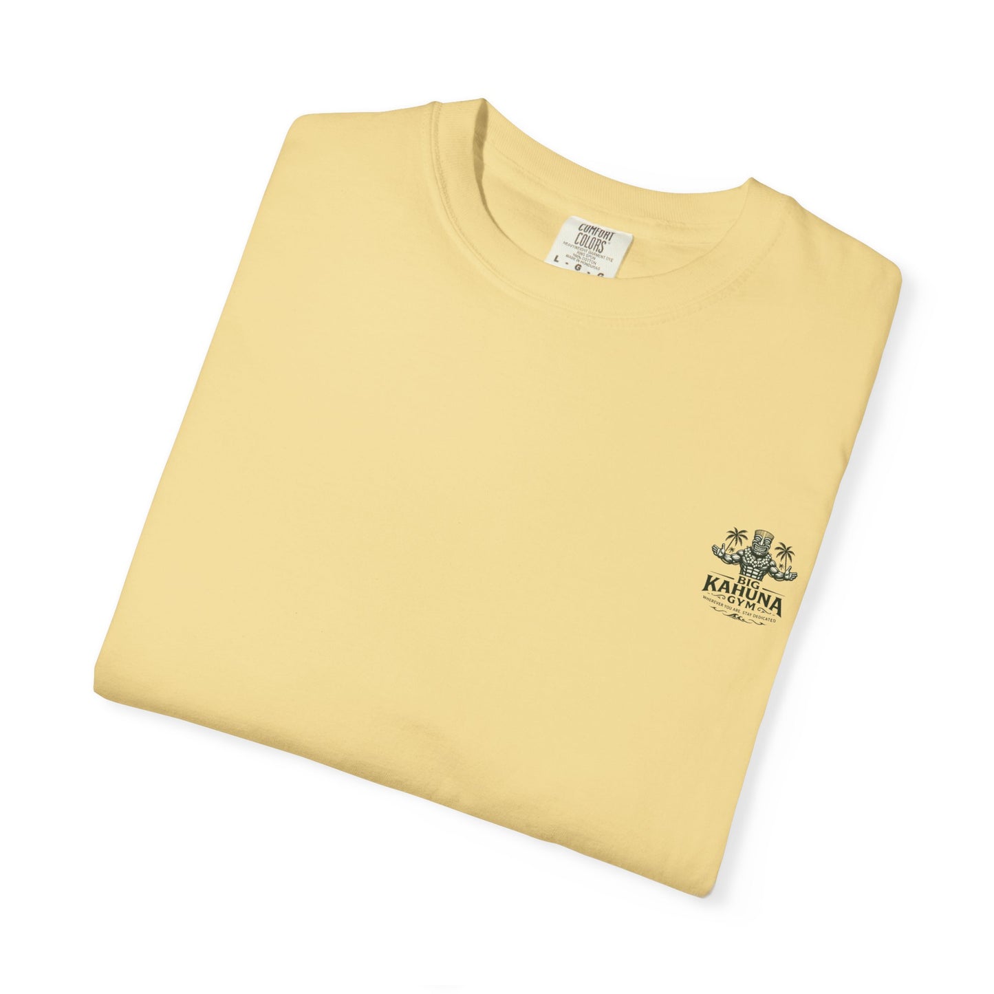 Island Time Yoga T-Shirt — "Big Kahuna" Gym Style, Relaxed Vibe