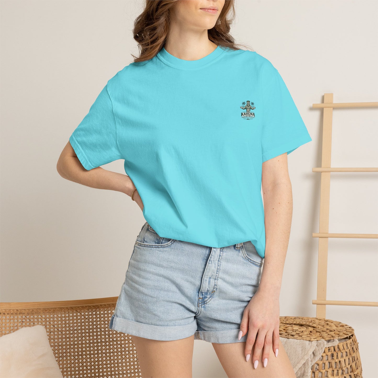 Weightlifting Tiki Beach T-Shirt — Show Your Guns Gym & Casual Tee