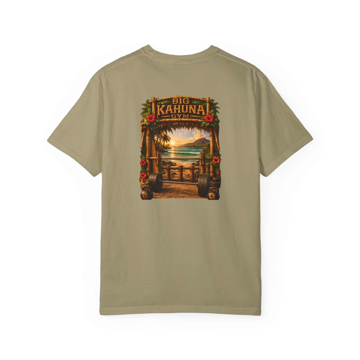 Tropical Gym Vibes T-Shirt — "The Gym Is Calling"