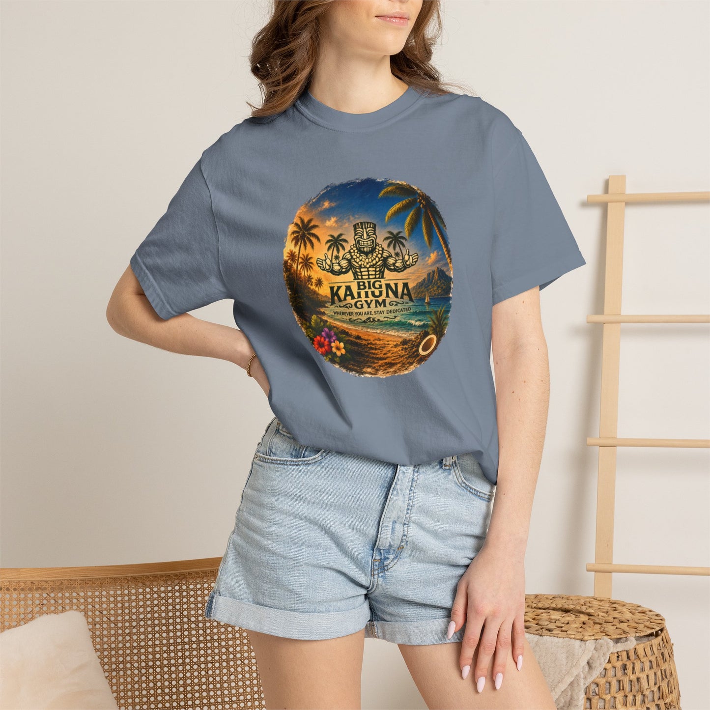 Big Kahuna Gym Island T-Shirt — Front Logo Tee