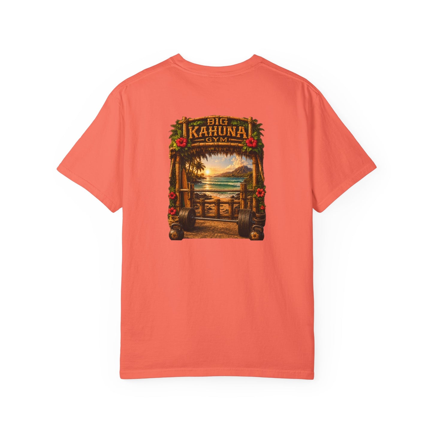 Tropical Gym Vibes T-Shirt — "The Gym Is Calling"