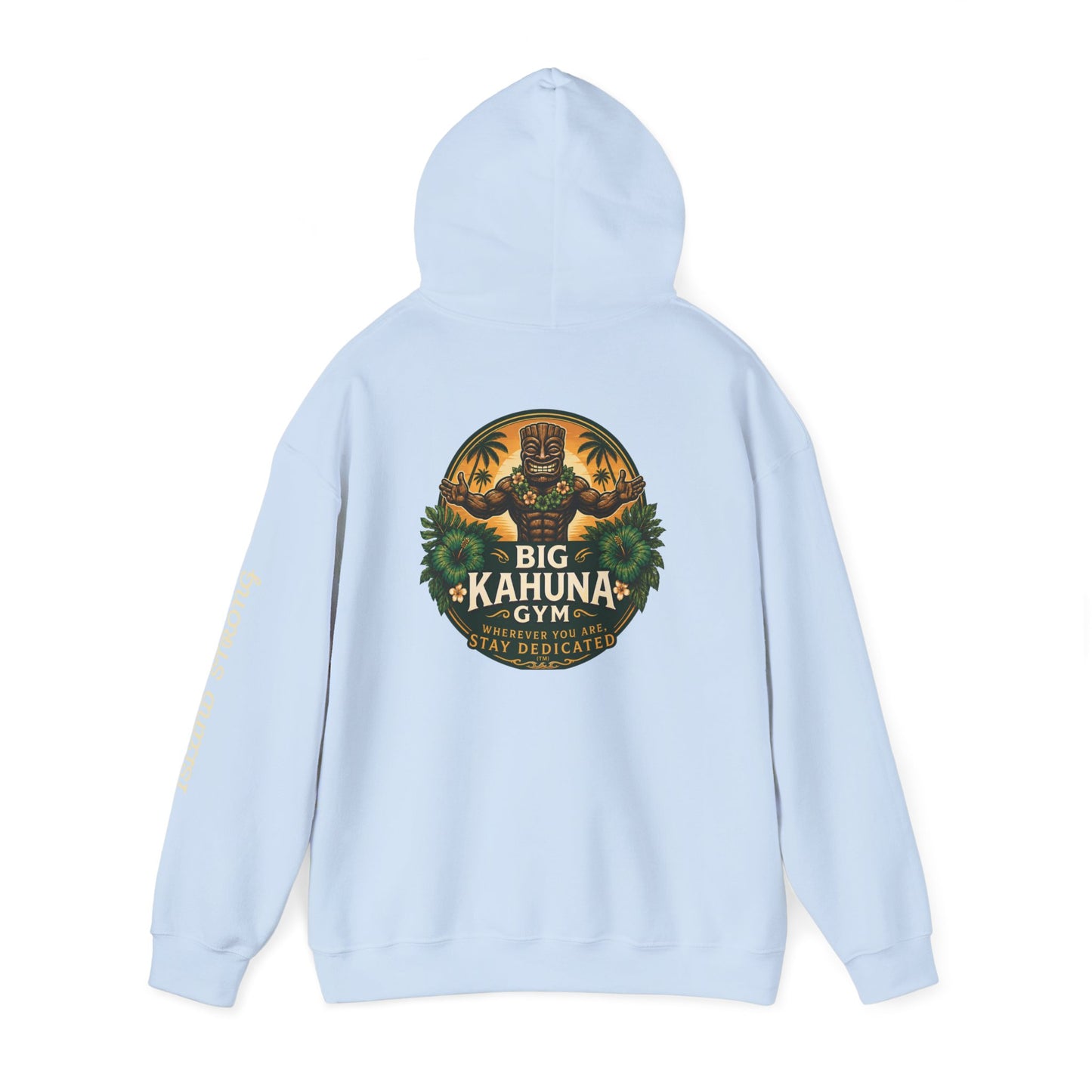 Copy of Big Kahuna Gym Hoodie   Light Blue — Cozy Beach & Post-Workout Sweatshirt