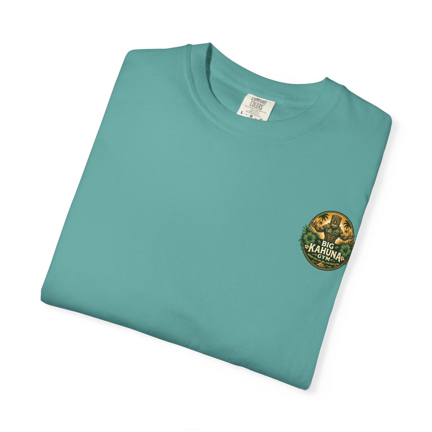 Big Kahuna Gym Beach Logo T-Shirt — Gym & Coffee Shop Casual