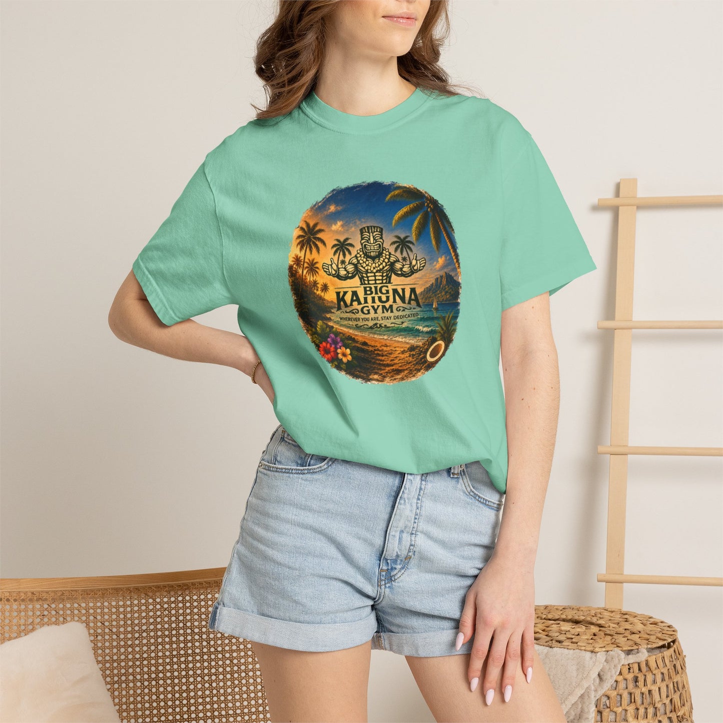 Big Kahuna Gym Island T-Shirt — Front Logo Tee