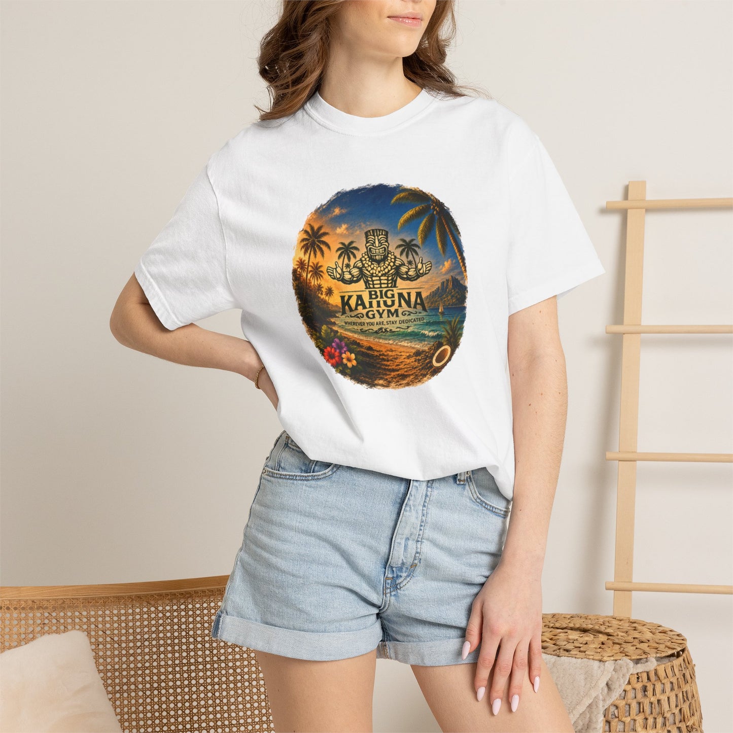 Big Kahuna Gym Island T-Shirt — Front Logo Tee
