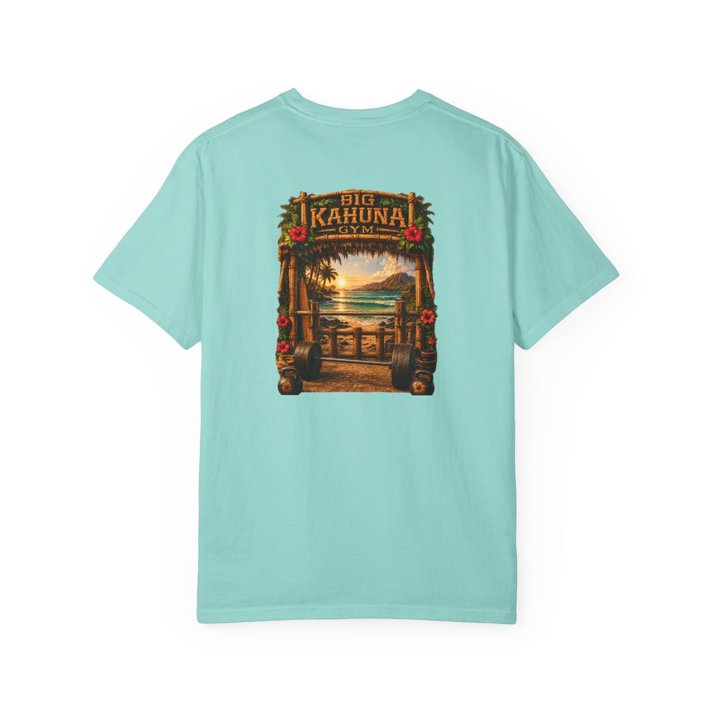 Tropical Gym Vibes T-Shirt — "The Gym Is Calling"
