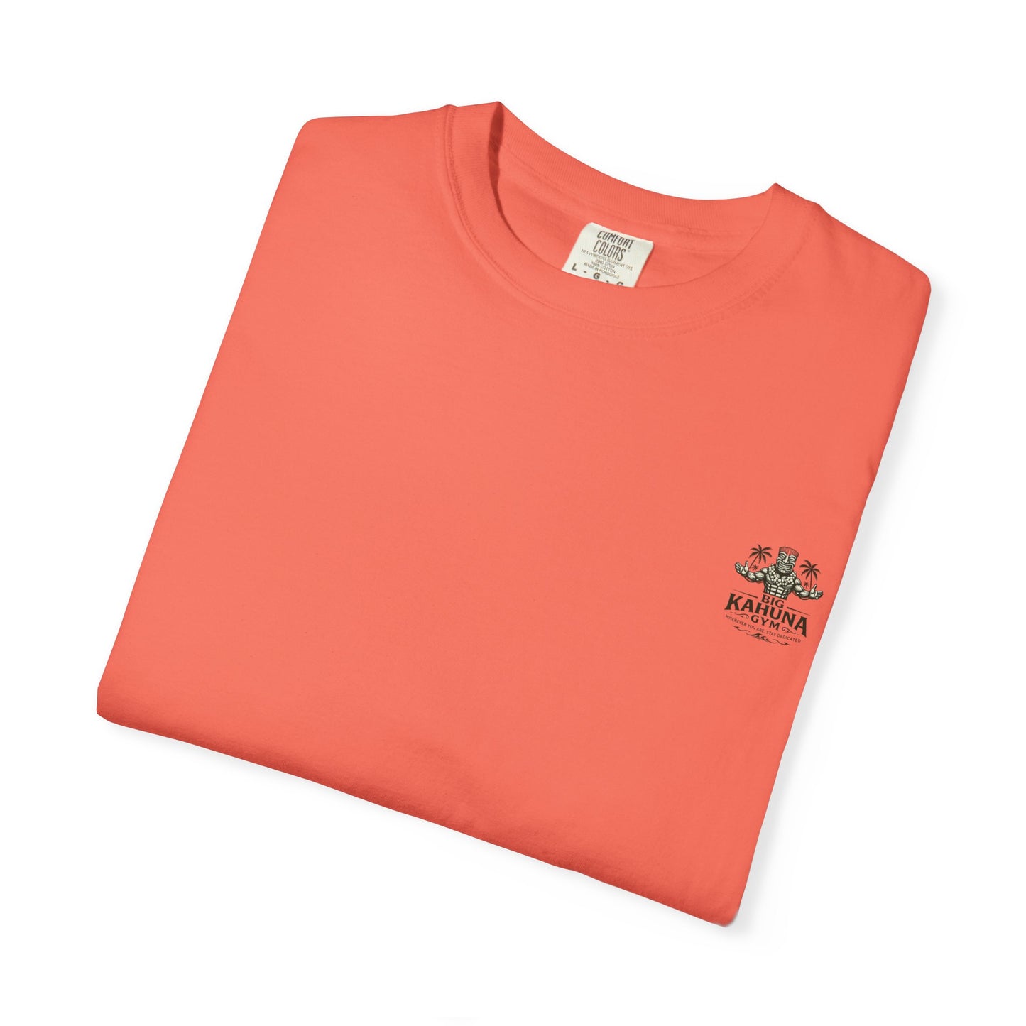 Kettlebell Tiki T-Shirt — "Never Stop Working Even on Vacation"